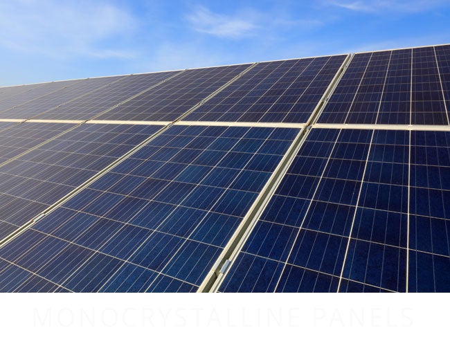 Monocrystalline Panels