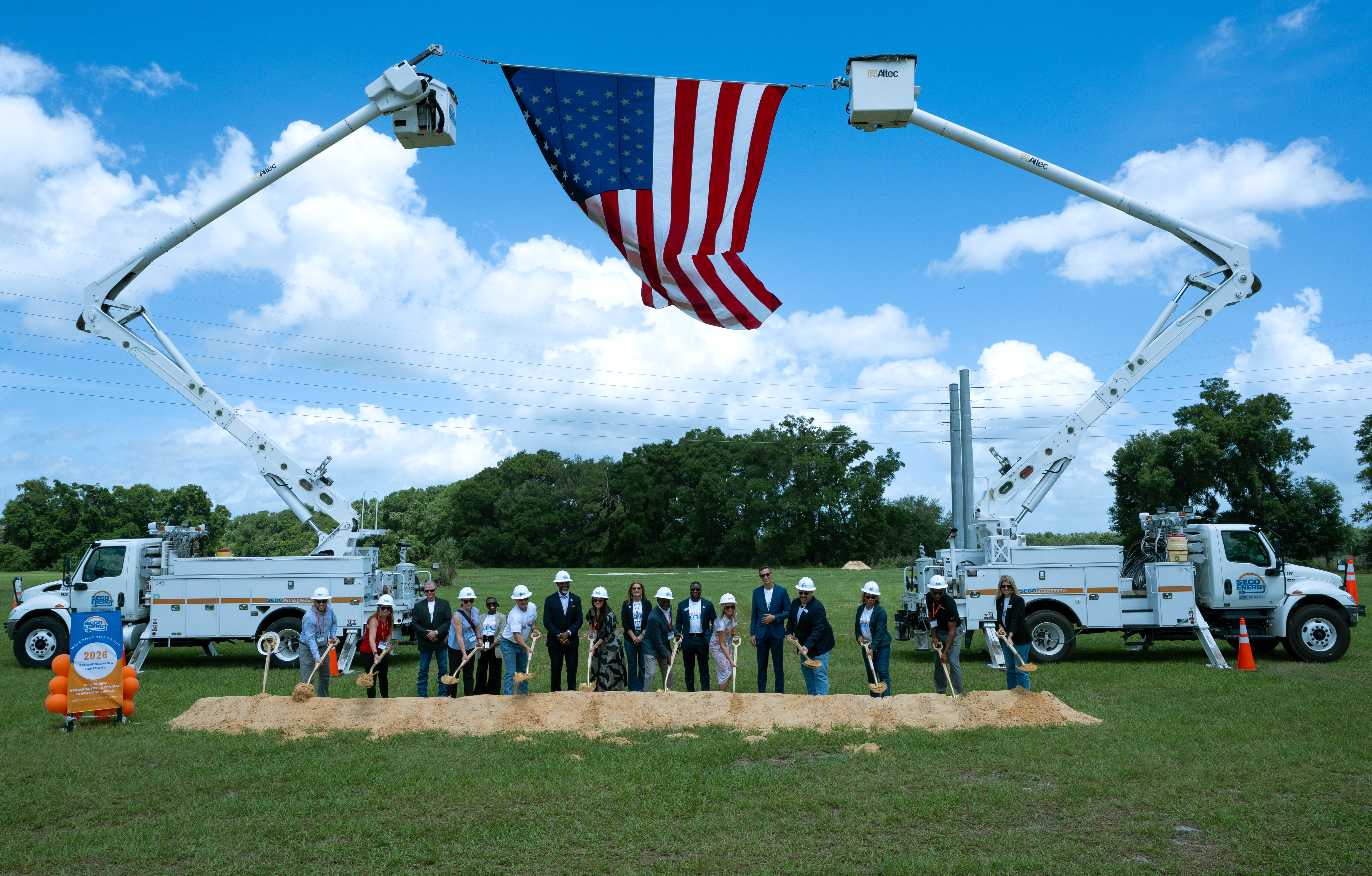 Groundbreaking Banner