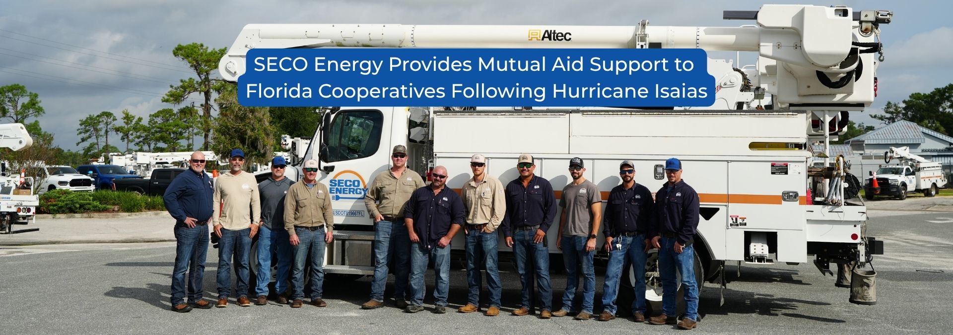 Crews deployed to Hurricane Isaias restoration