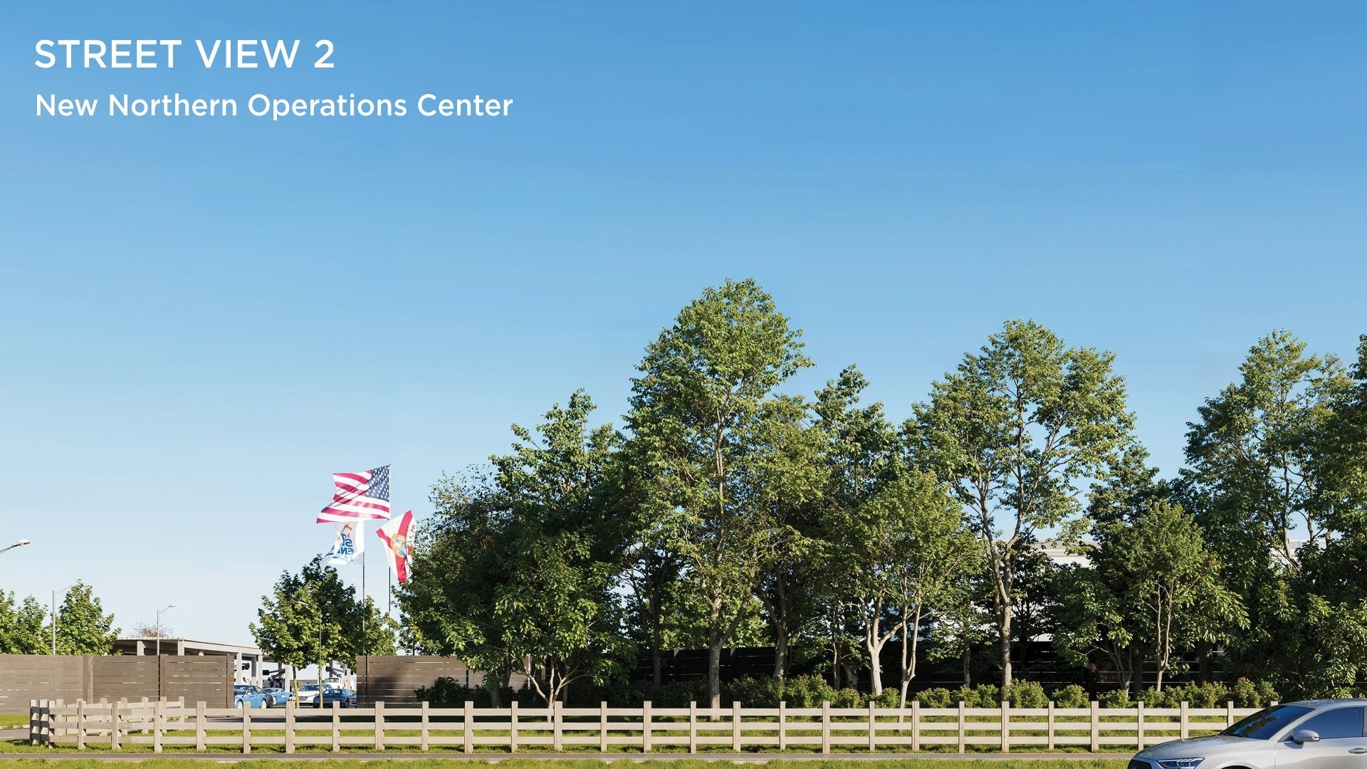 Another look at a street view rendering for the new Northern Operations Center.