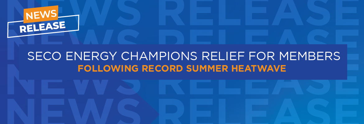 SECO Energy Champions Relief for Members