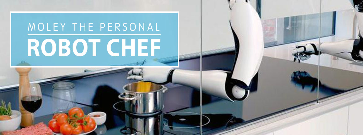 The New Generation of Tech Products, Moley the personal robotic chef