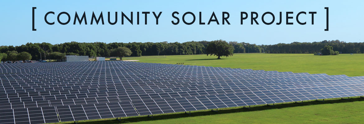 SECO Energy, COMMUNITY SOLAR PROJECT