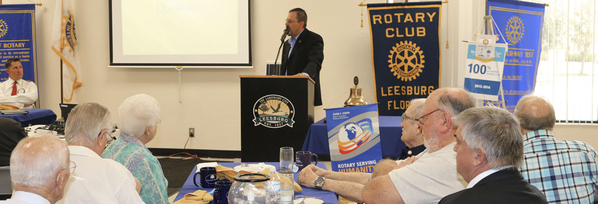 SECO Energy Shines at Leesburg Rotary