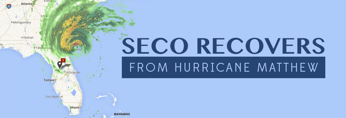 SECO Recovers from Hurricane Matthew
