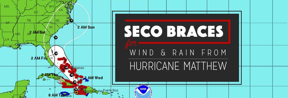 SECO braces for wind and rain from Hurricane Matthew