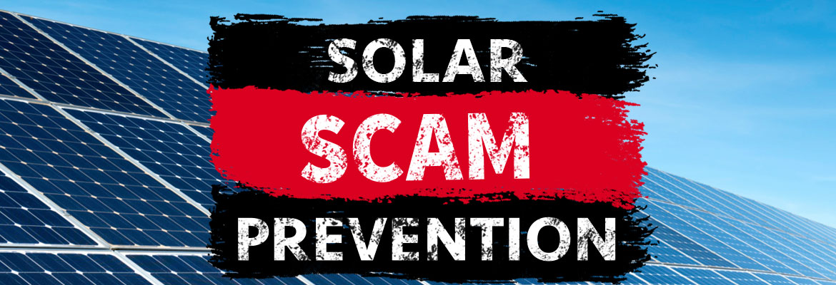Solar Scam Prevention