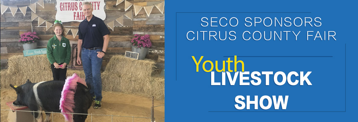 SECO Sponsors Citrus County Fair Youth Livestock Show