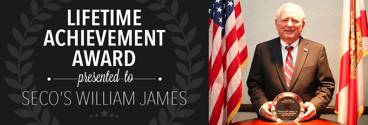Lifetime Achievement Award Presented to SECO’s William James