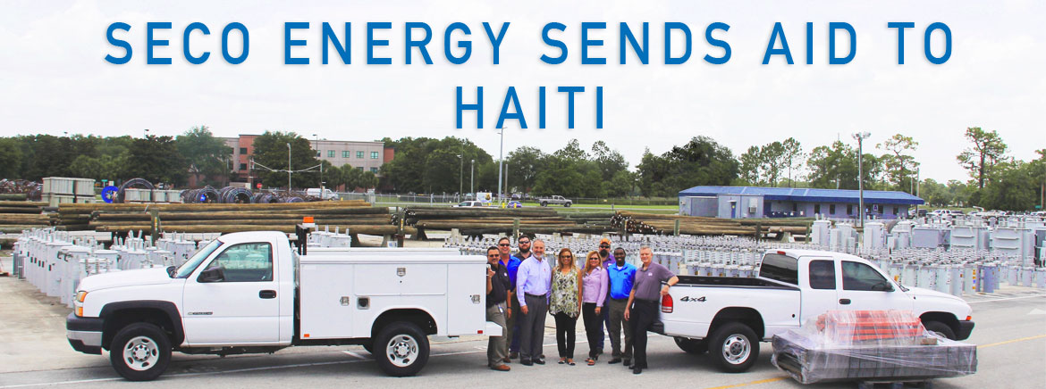 SECO Energy Sends Aid to Haiti
