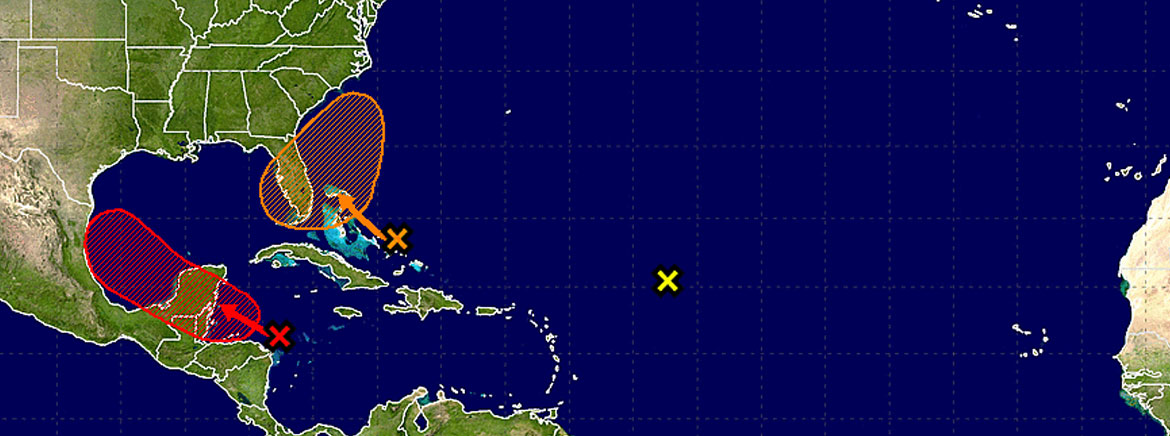 SECO Monitoring Ever-changing Tropical Forecast