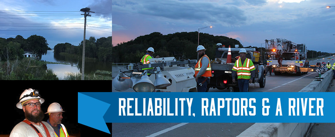 Reliability, Raptors and a River