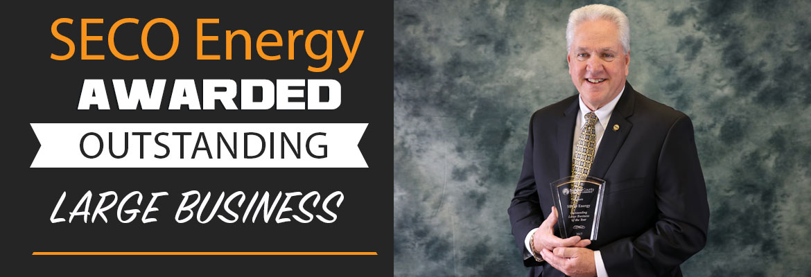 SECO Energy Awarded Outstanding Large Business