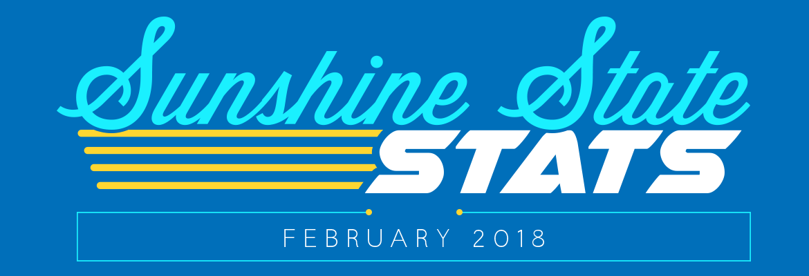 Sunshine State Stats, February 2018