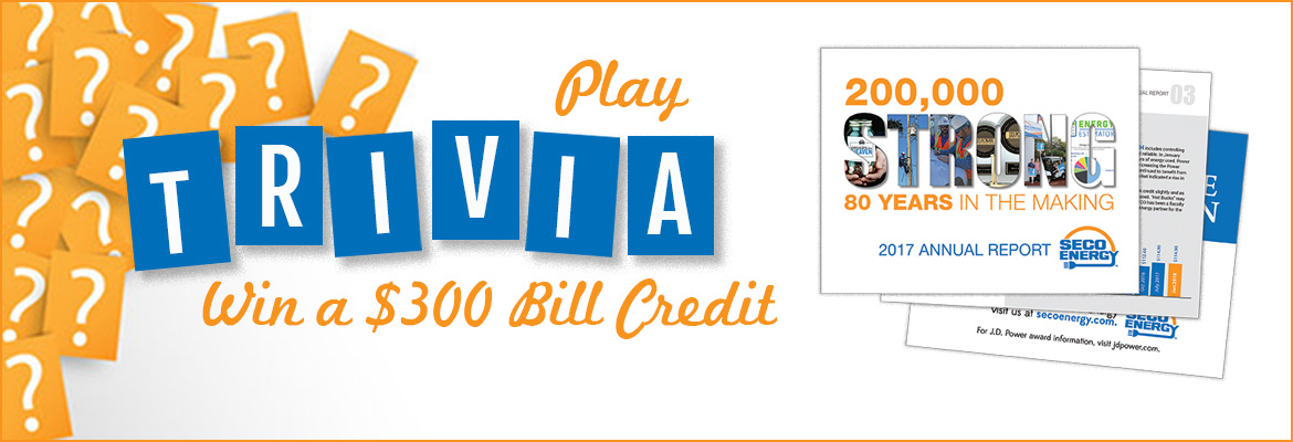 April 2018 SECO News trivia web header