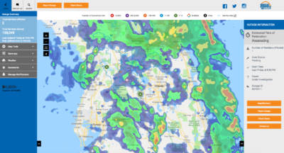 Seco Power Outage Map SECO Energy Debuts Interactive StormCenter Map with Email, Text 