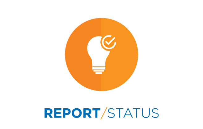 Report Status mobile