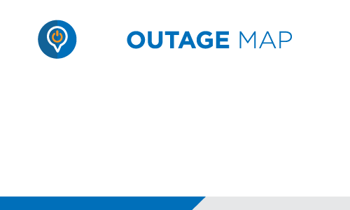 Outage map tile no text back