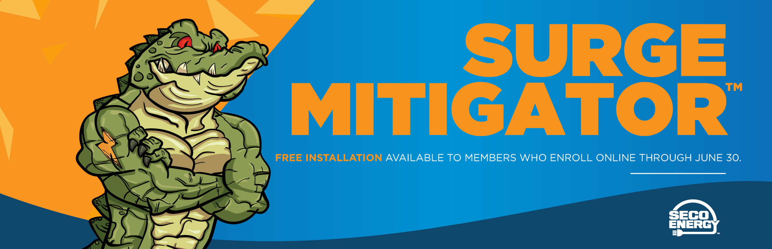 Surge MitiGator home page banner