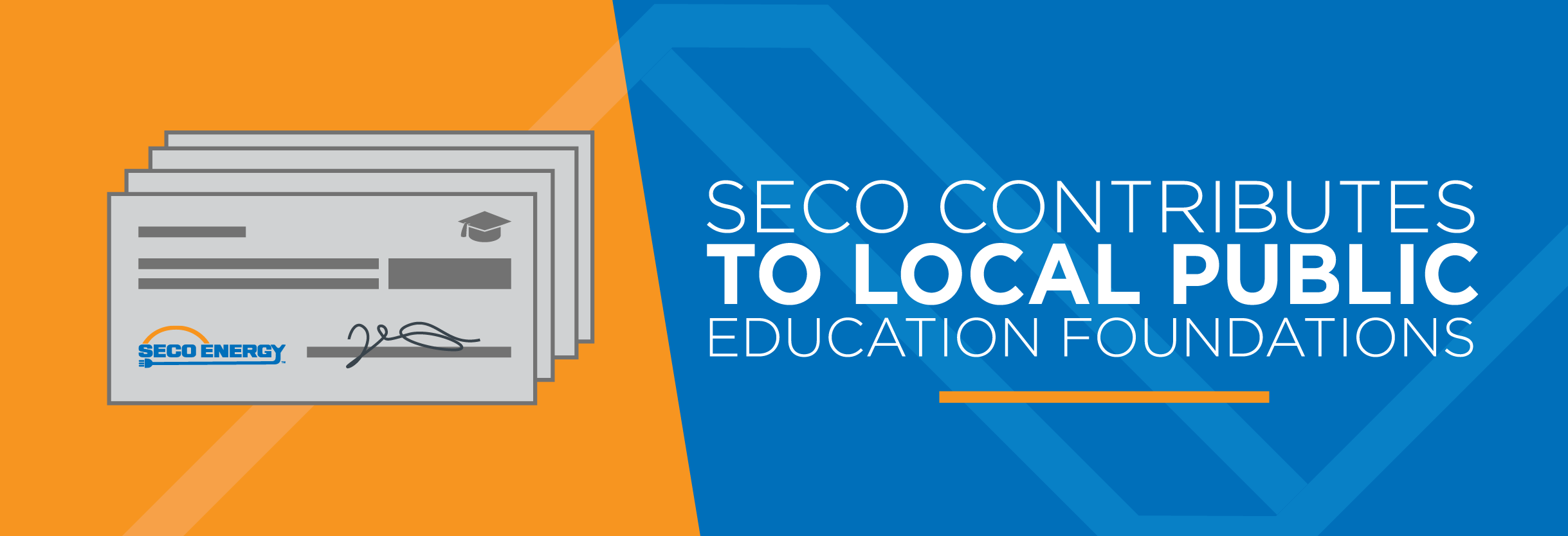 SECO Contributes to Local Public Education Foundations October 2018