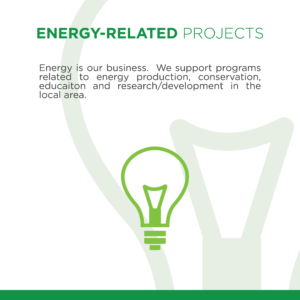 Energy-Related Projects tile back