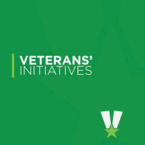 Veterans' Initiatives tile front