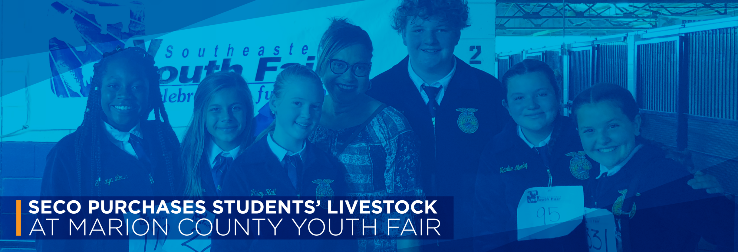 SECO Purchases Students’ Livestock at Marion County Youth Fair