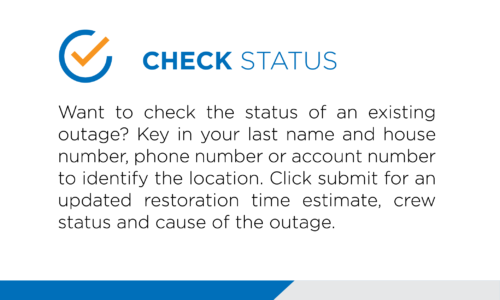 Check Status tile