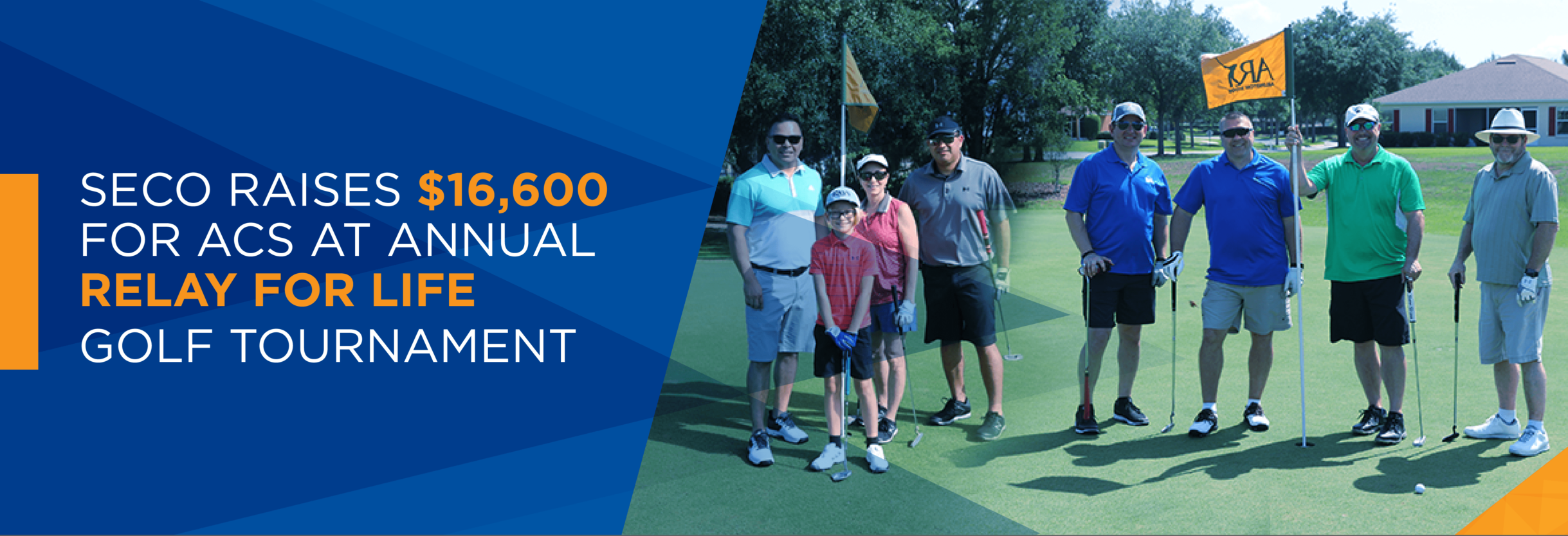 SECO Raises $16,600 for ACS at Annual Relay For Life Golf Tournament