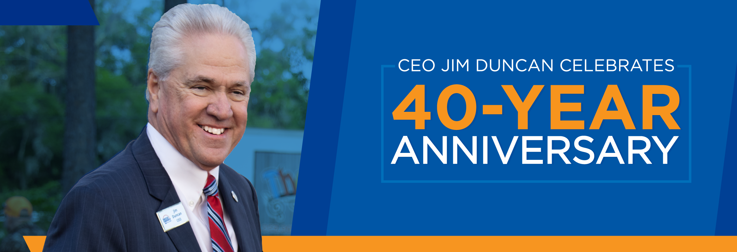 CEO Jim Duncan Celebrates 40 Years with SECO Energy