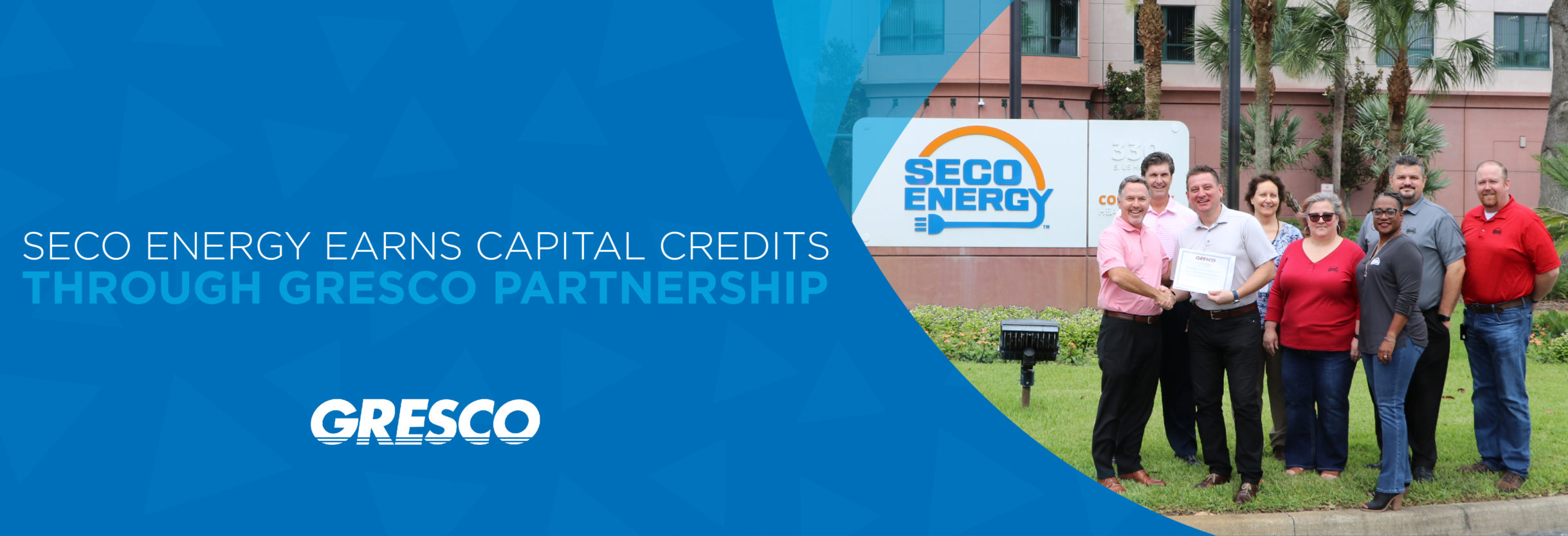 SECO Energy Earns Capital Credits Through Gresco Partnership