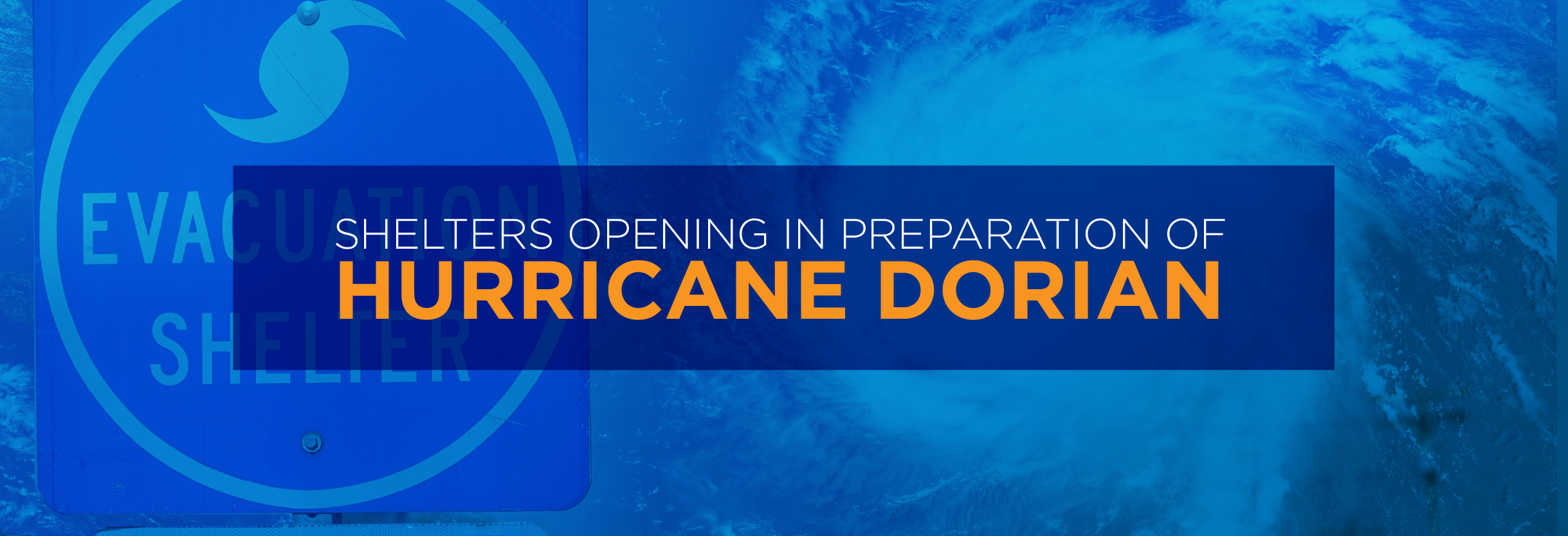 Shelters Opening in Preparation of Hurricane Dorian