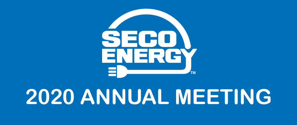 SECO Energy 2020 Annual Meeting Banner