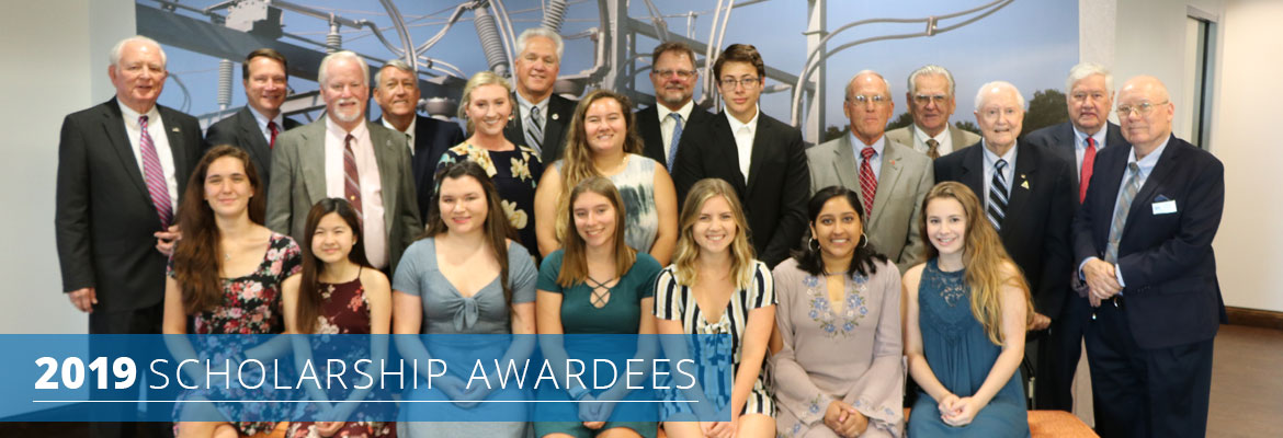 2019 Scholarship Awardees slider