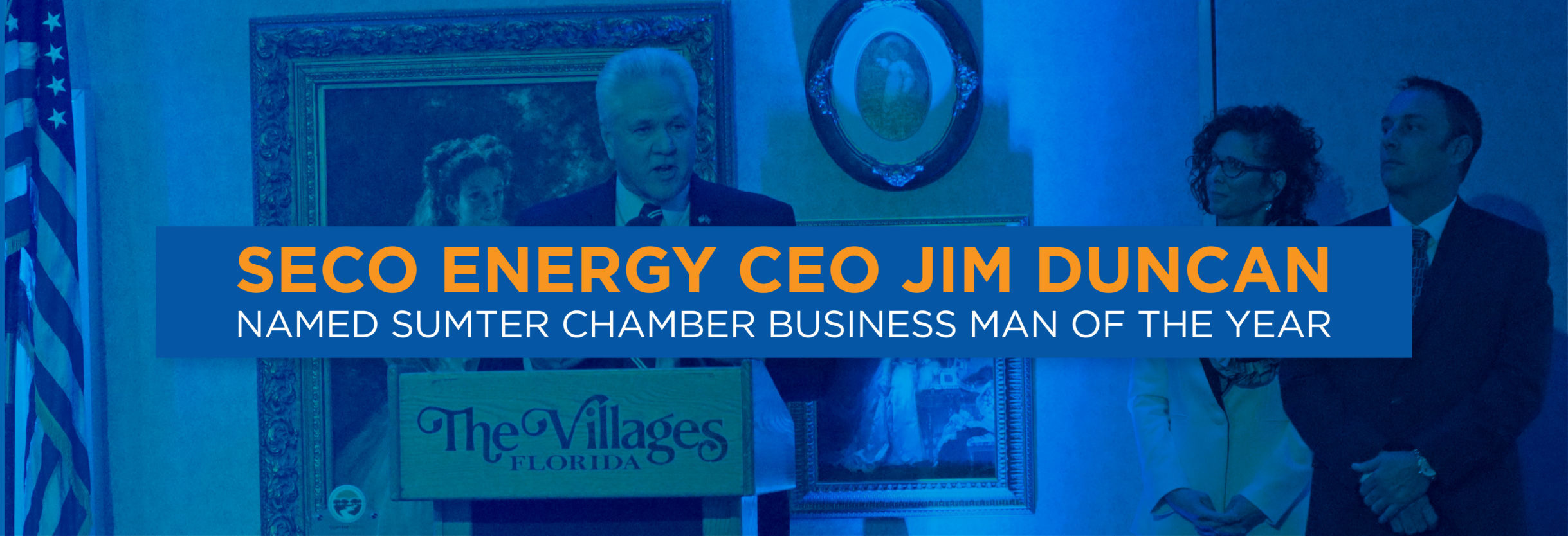 SECO Energy CEO Jim Duncan Named Sumter Chamber Business Man of the Year