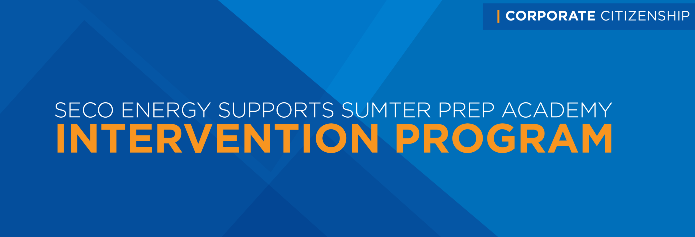 SECO Energy Supports Sumter PREP Academy Intervention Program