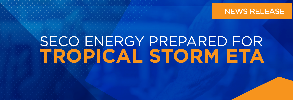 SECO Energy Prepared for Tropical Storm Eta
