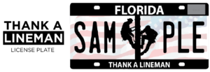 SECO News February 2021 Thank A Lineman License Plate