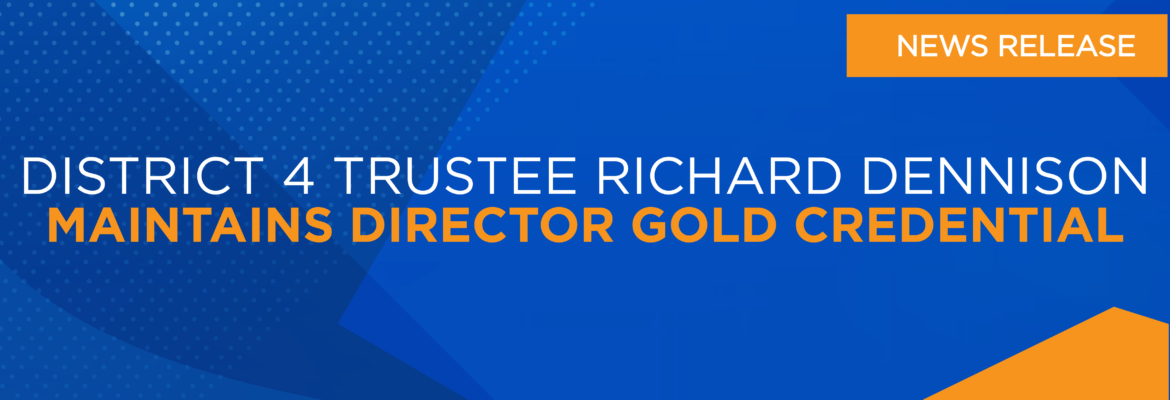 SECO Energy Trustee Richard Dennison Maintains Director Gold Credential
