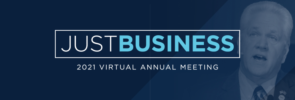 SECO News March 2021 "Just Business" 2021 Virtual Annual Meeting