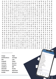 February 2021 word search