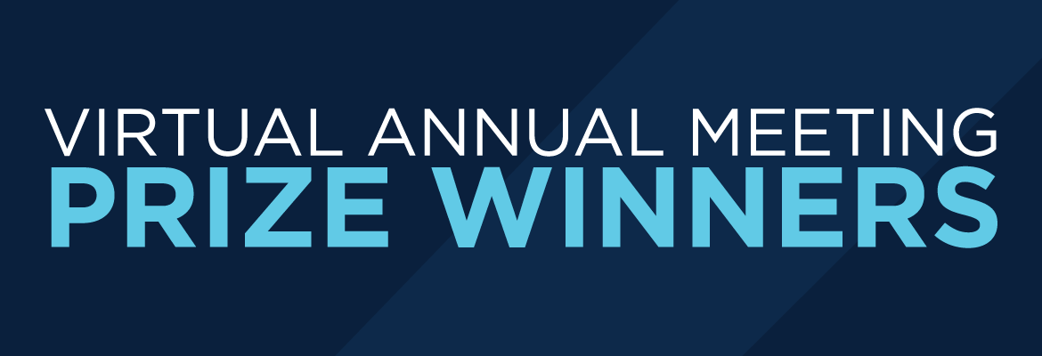 Virtual Annual Meeting Prize Winners