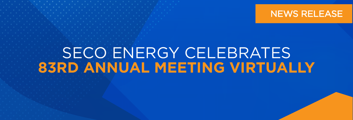 SECO Energy Celebrates 83rd Annual Meeting Virtually