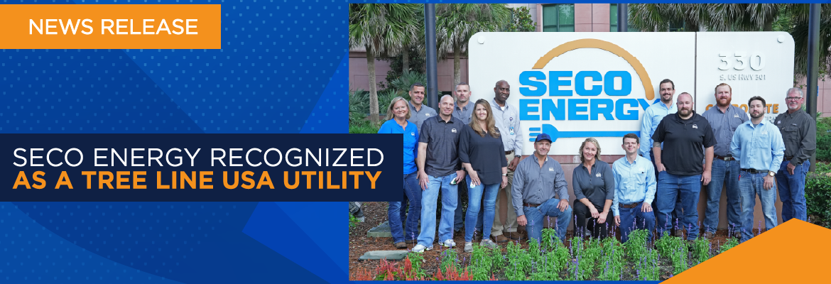 SECO Energy Recognized as a Tree Line USA Utility