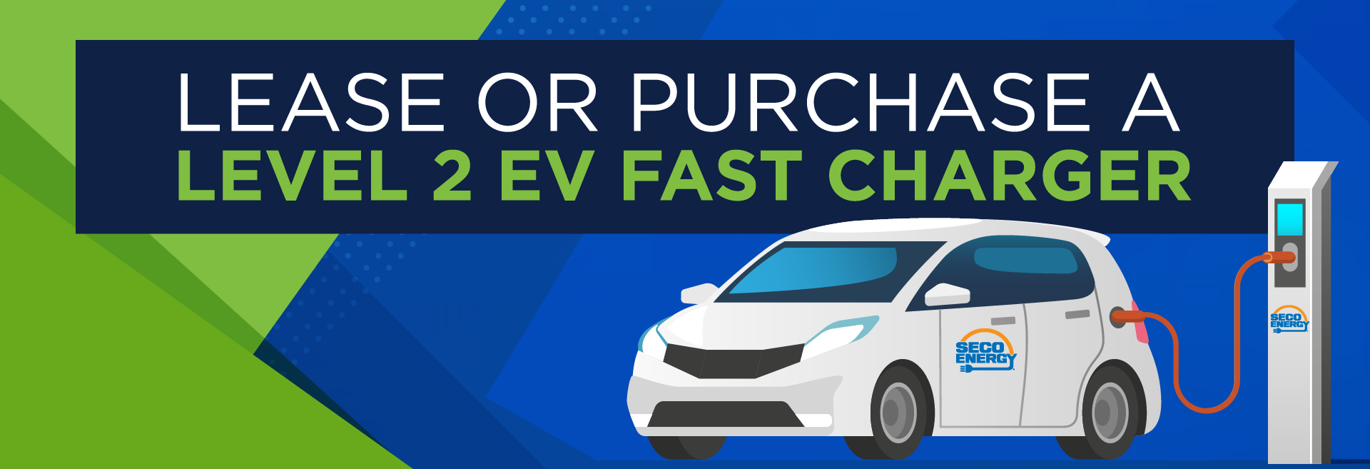 EV charger lease purchase homepage banner