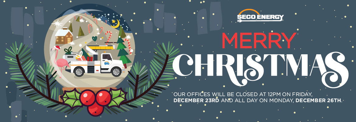 Merry Christmas! Our offices will be closed at 12PM on Friday, December 23rd and All day on Monday, December 26th