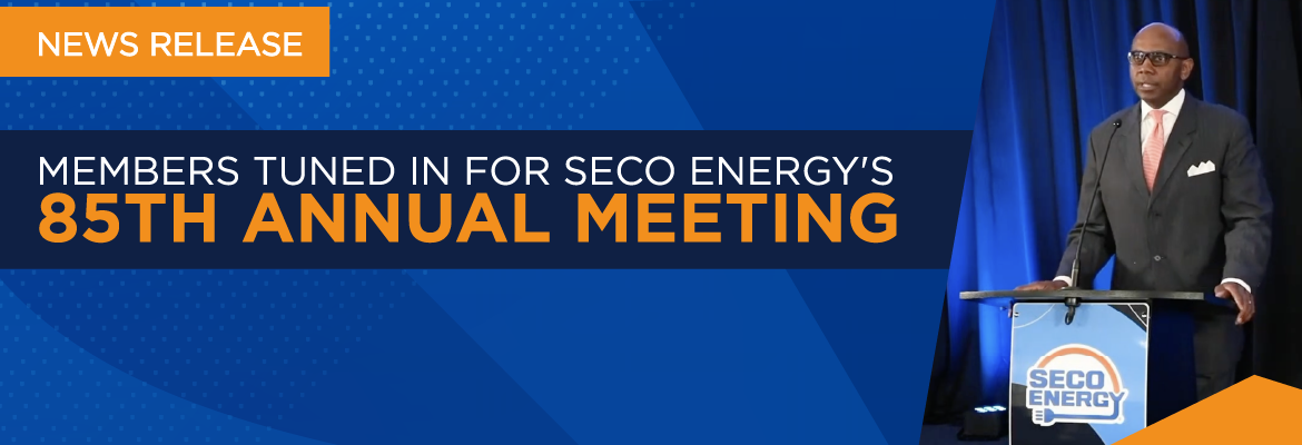 Members Tuned in for SECO Energy’s 85th Annual Meeting