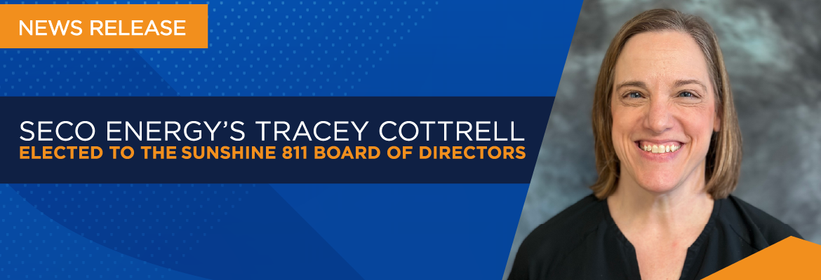 SECO Energy’s Tracey Cottrell Elected to the Sunshine 811 Board of Directors