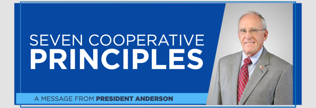 SECO News July 2023 Seven Cooperative Principles A Message From President Anderson