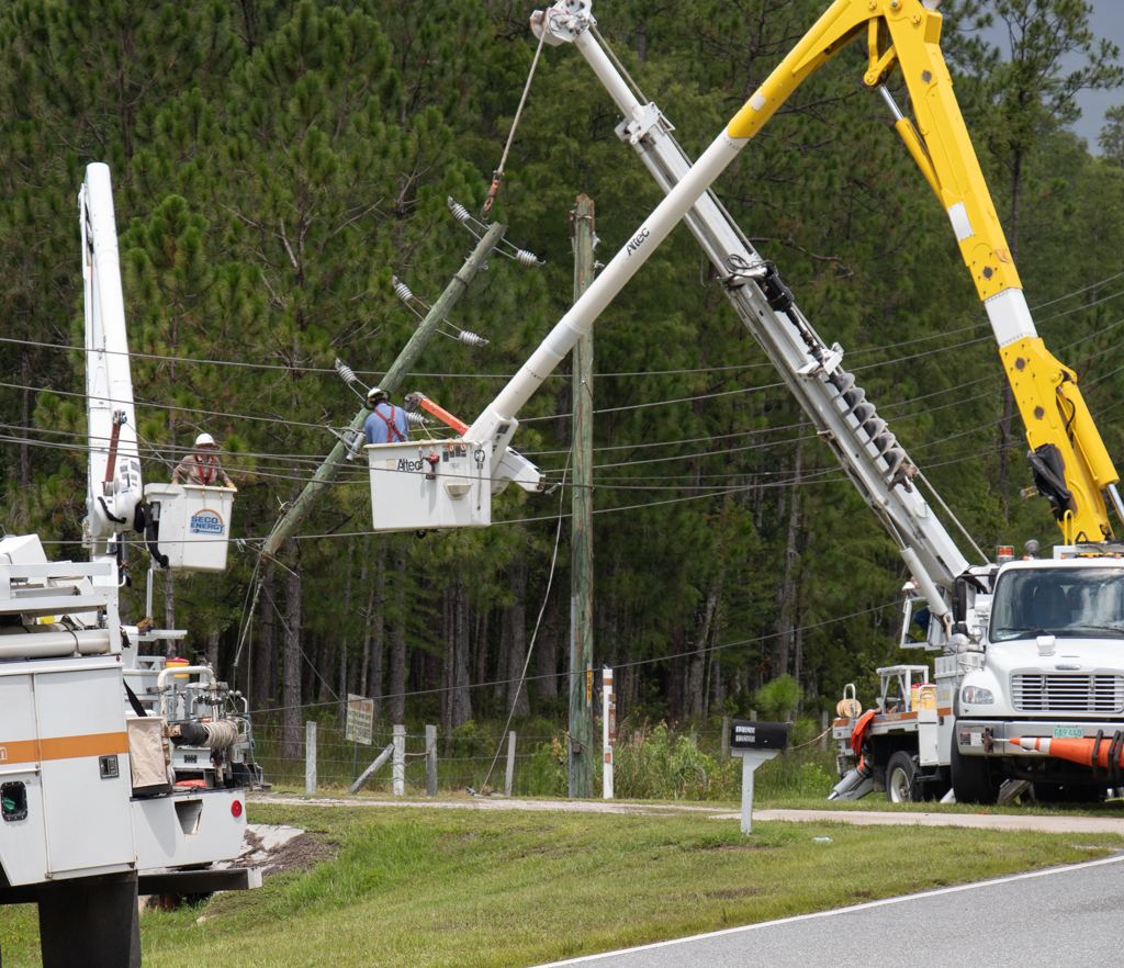 SECO utility pole replacement